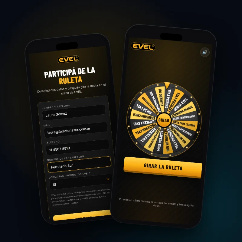 Ruleta de Premios EVEL